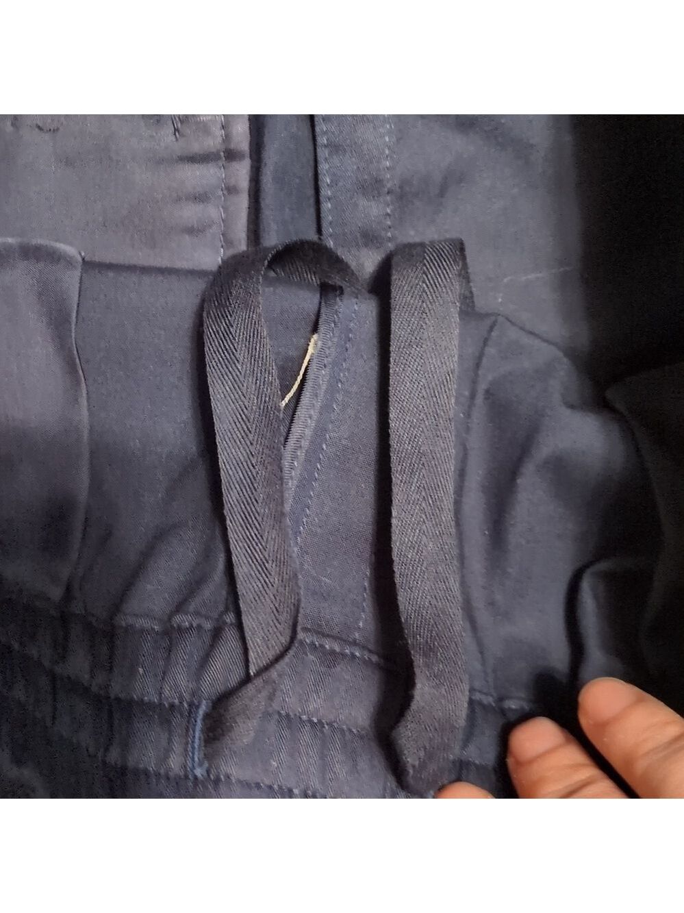 Theory Blue Midnight Easy Trouser Classic Chino Size P - Picture 5 of 10